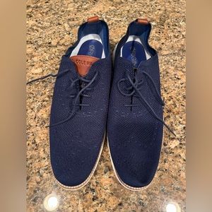 Men’s Cole Haan Navy Blue fabric Oxford 13M